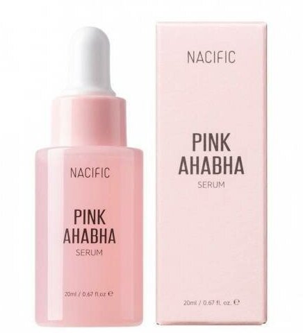 Сыворотка для лица с AHA и BHA кислотами Nacific Pink AHA BHA Serum, 20 мл (СГ до 11.2024г.)