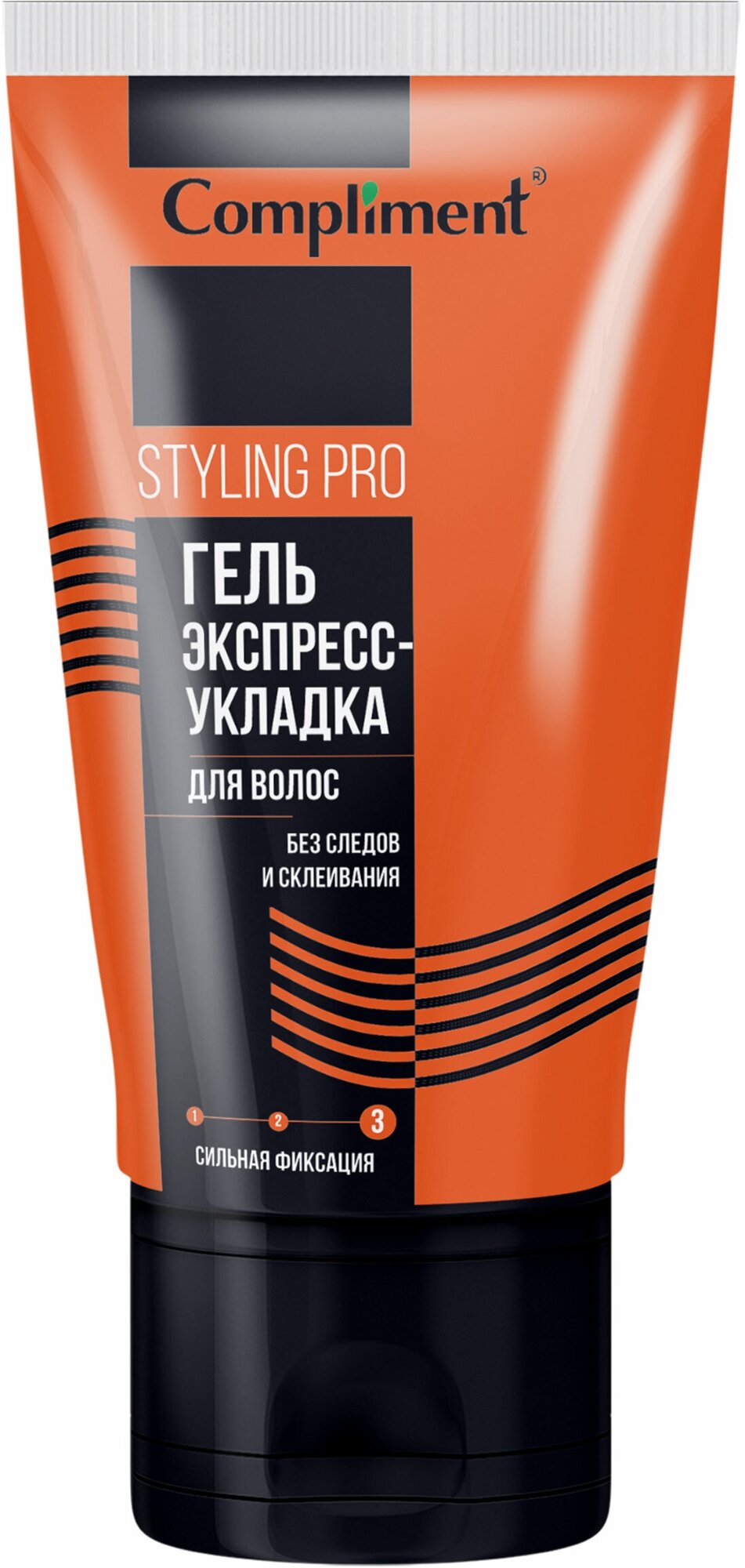 Гель для волос Compliment STYLING Pro Экспресс-Укладка сильная фиксация, 165 мл - фото №5