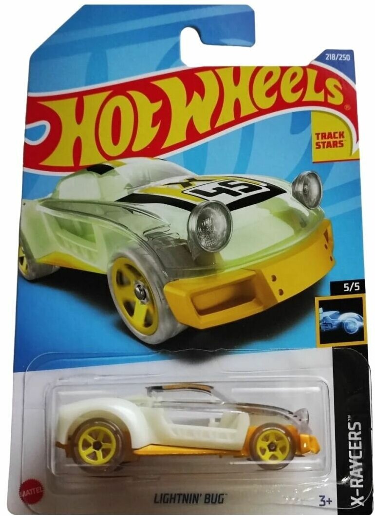 Машинка Hot Wheels коллекционная (оригинал) LIGHTNIN BUG желтый