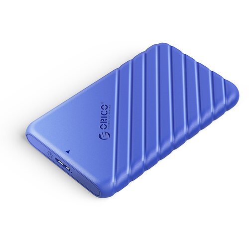 Корпус для HDD/SSD ORICO 25PW1-U3, синий разветвитель usb orico w5ph4 u3 black