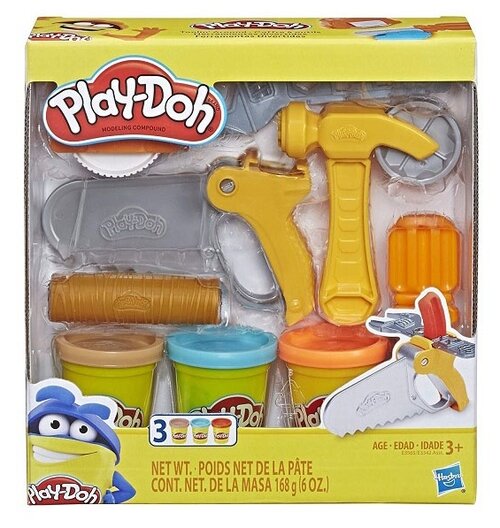 Масса для лепки Play-Doh Инструменты E3342 3 цв.