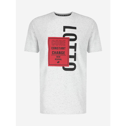 Футболка Lotto CAMPO SQUARE T-SHIRT, размер M, белый