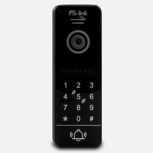 Изображение товара Вызывная панель PS-link 207RCP Black с контроллером и считывателем Mifare