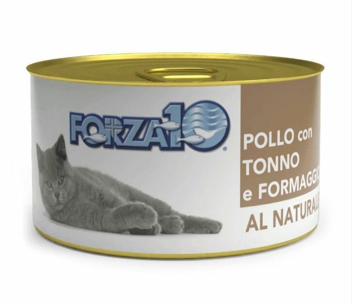 Корм для кошек всех пород Forza10 Naturale курица с тунцом и сыром 75гр