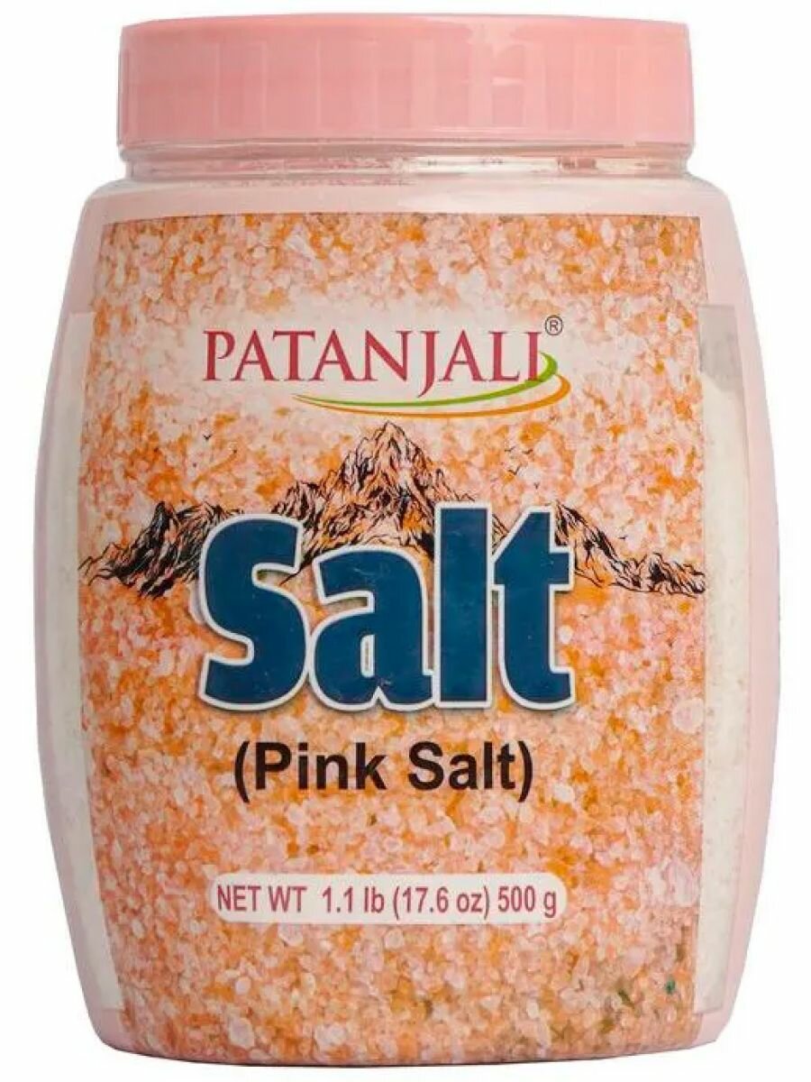 Соль розовая гималайская (Pink Salt Sendha Namak), 500 г