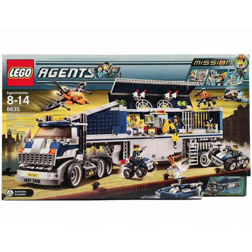 LEGO Agents 8635 Мобильный командный центр