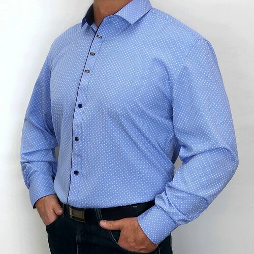Рубашка Westcolor, размер 3XL, голубой