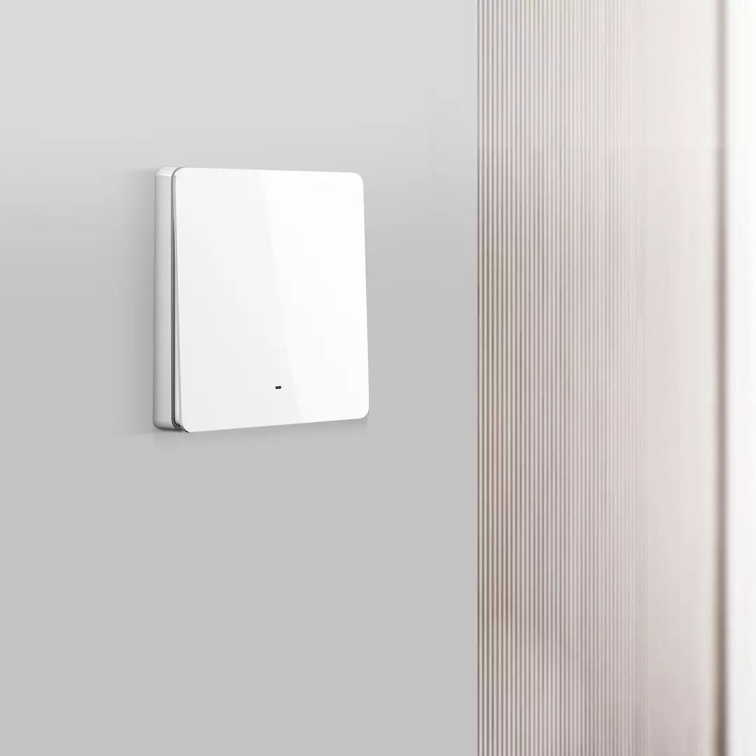Изображение Умный выключатель трехклавишный Gosund Smart Wall Switch White (S6AM)