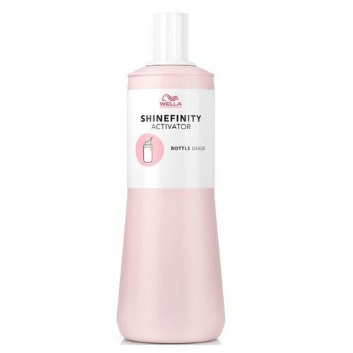 Wella Активатор Shinefinity 2% для нанесения аппликатором, 1000 мл активатор для нанесения кисточкой shinefinity activator brush