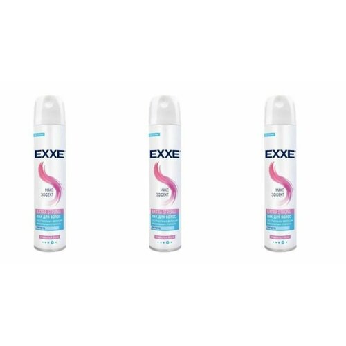 лак для волос exxe extra strong 300 мл EXXE Лак для волос Extra Strong, 300 мл - 3 шт