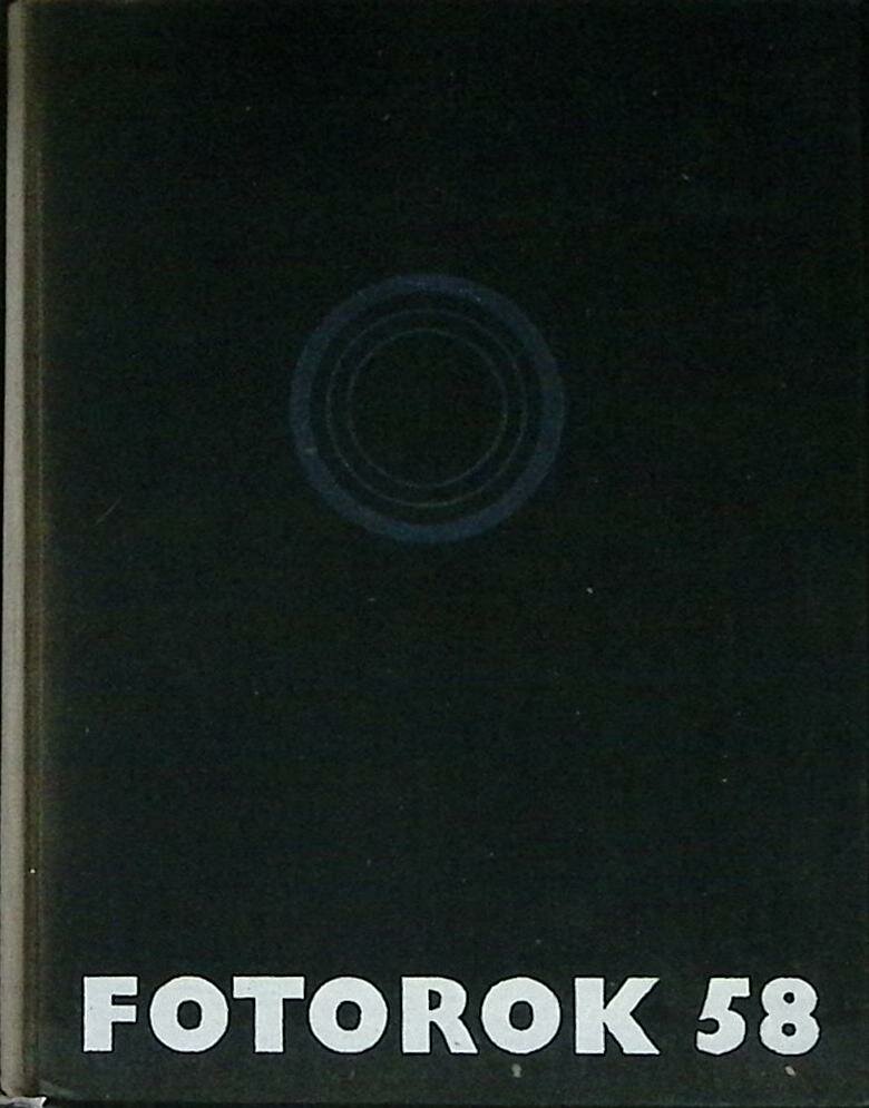 Книга "Фотография-58" 1959 А. Хоффмайстер Москва Твёрдая обл. 150 с. С ч/б илл