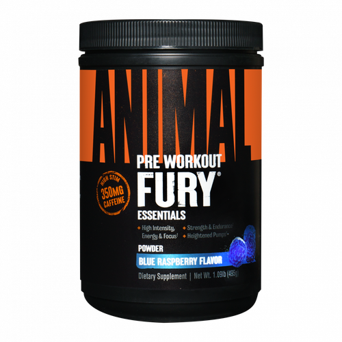 Предтренировочный комплекс Universal Nutrition Animal Fury, ежевика universal nutrition animal energy 60 капсул
