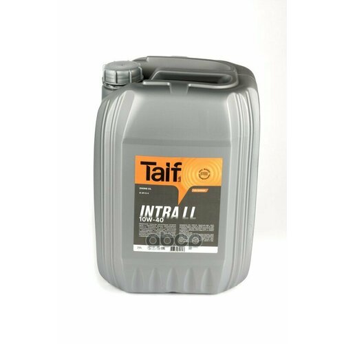 TAIF Lubricants Масло Дизельное Intra Ll Pao 10W40 E4/Ci-4 Синт.20л Taif