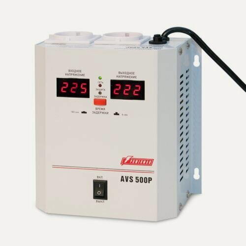 Изображение товара Стабилизатор напряжения POWERMAN AVS-500P, официальная гарантия