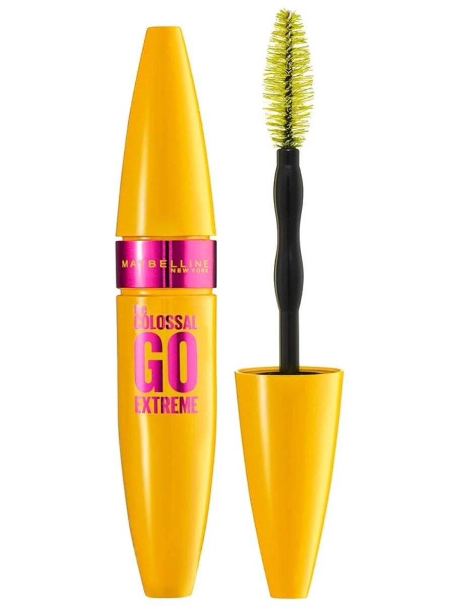 MAYBELLINE The Colossal Go Extreme Тушь для ресниц Очень черная 9,5 мл