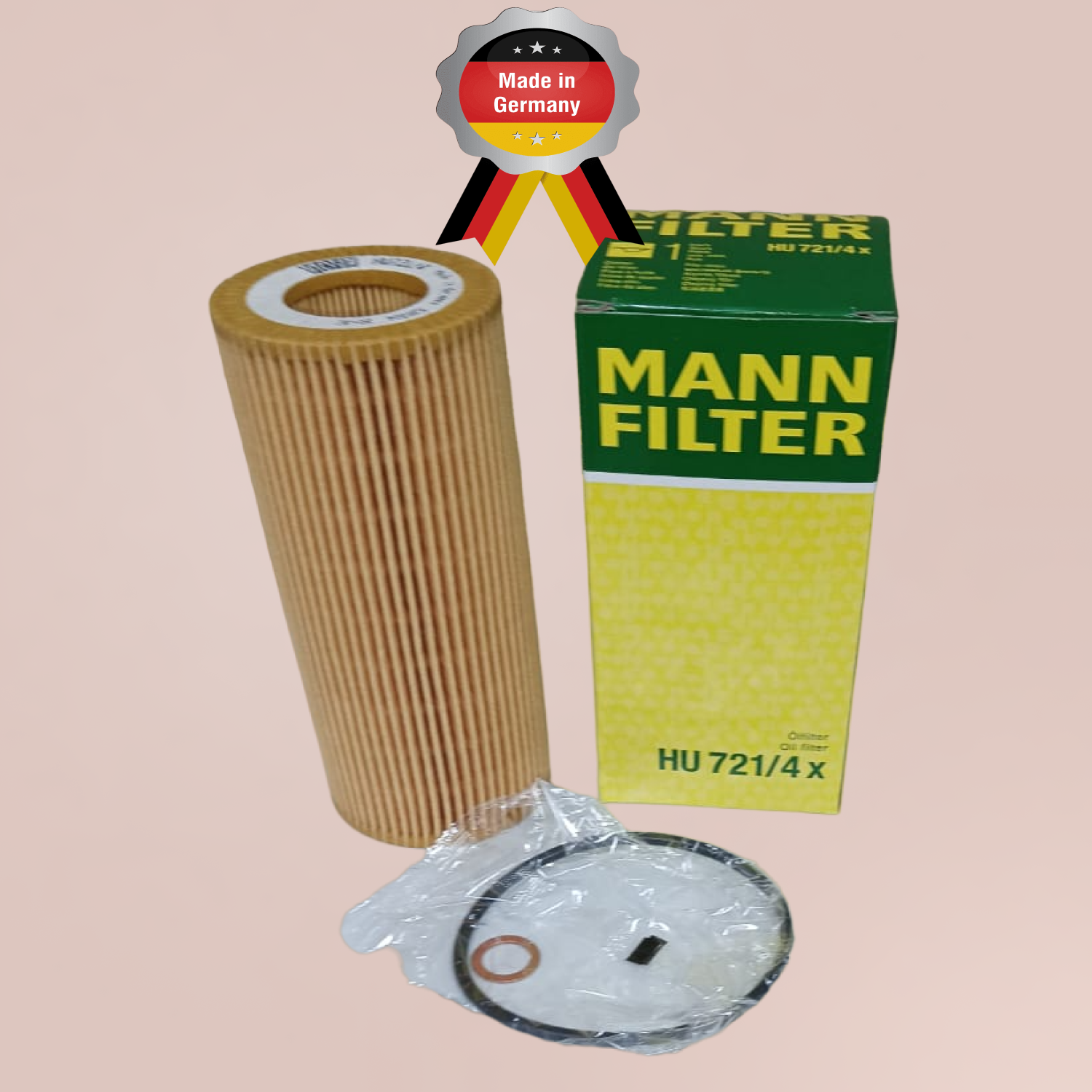 Фильтр масляный MANN-FILTER HU721/4X, BMW