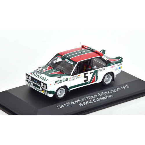 Fiat 131 abarth winner rally acropolis 1978 alitalia