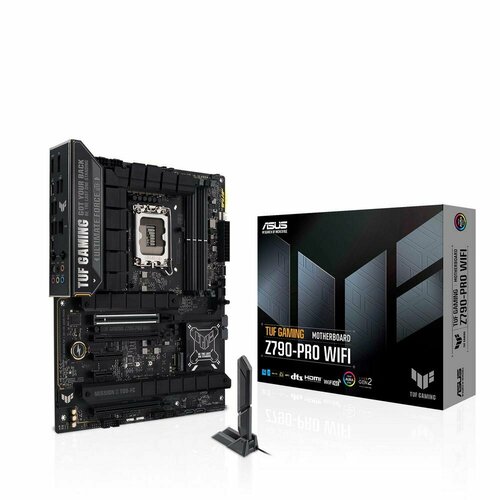 Asus Материнская плата TUF GAMING Z790-PRO WIFI LGA1700 Z790 USB32 GEN 2X2 MB 3743000₽