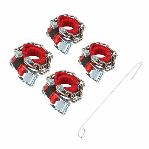 Цепи браслеты противоскольжения для легковыx авто колеса 165-205 мм к-т 4 шт Rexant 07-7021-1 7 упак 26970₽