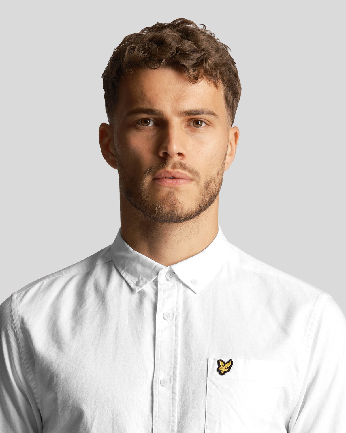 Рубашка Lyle & Scott Regular Fit Light Weight Oxford Shirt