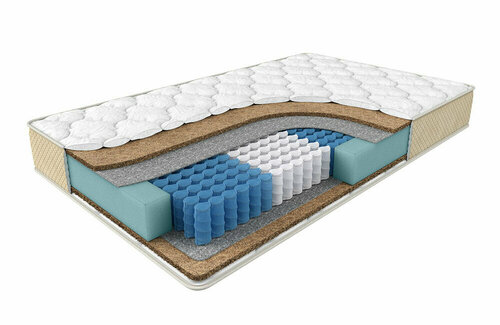 Натуральный ортопедический матрас BioLux Orto Cocos 160х195