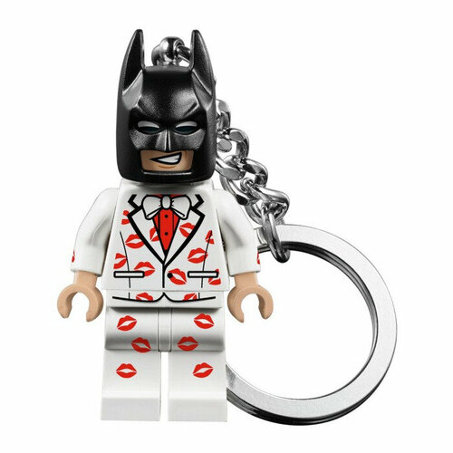 Lego 5004928 брелок Super Heroes Batman Movie Kiss брелок batman logo 3d