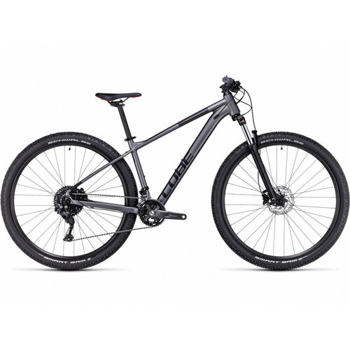 CUBE Велосипед Cube Aim EX 29 2023 (рама 20, серый/красный) велосипед trek marlin 7 wsd 29 2021 2021 ml