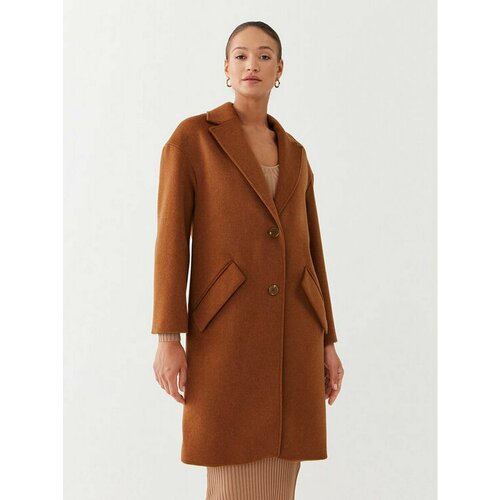 Пальто GUESS, размер M [INT], коричневый