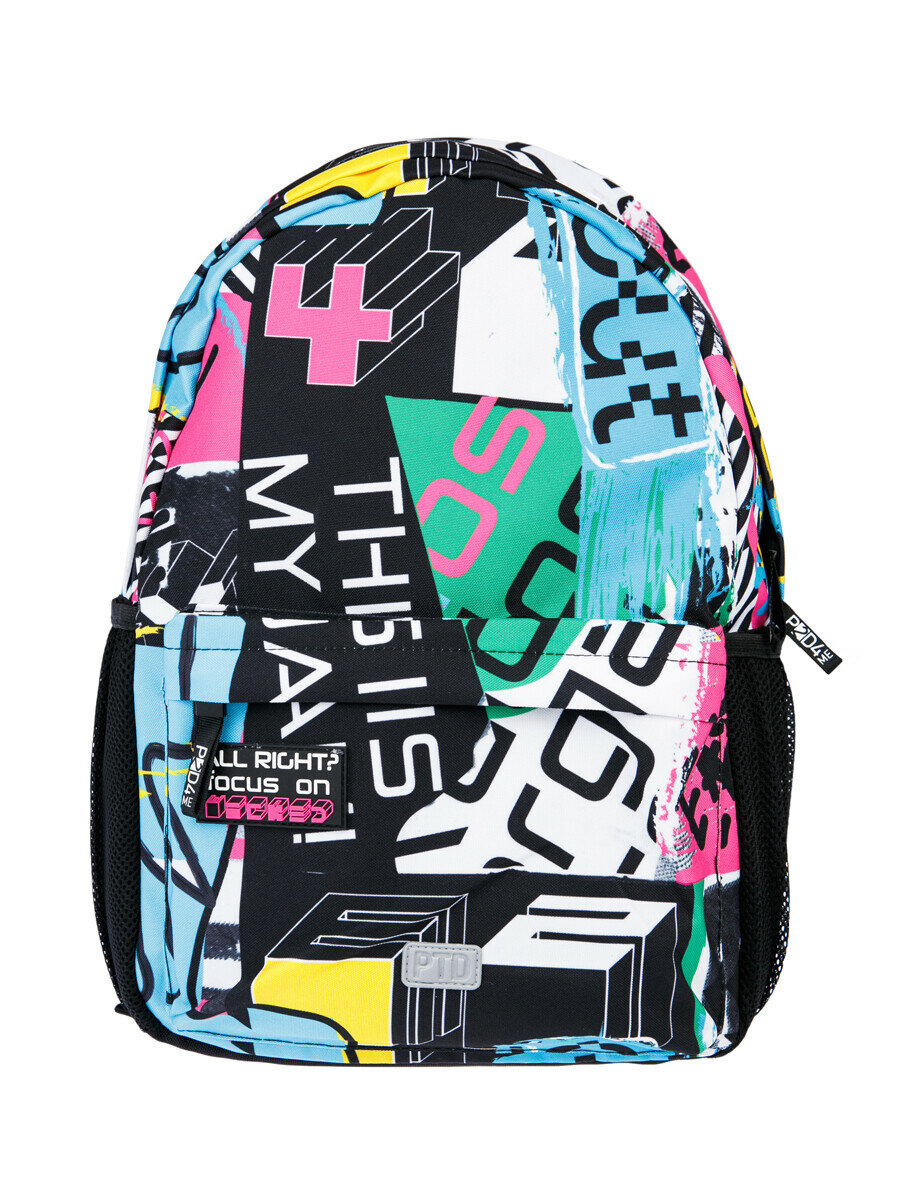 Рюкзак для девочки PlayToday, размер 40*30*15 см, черный