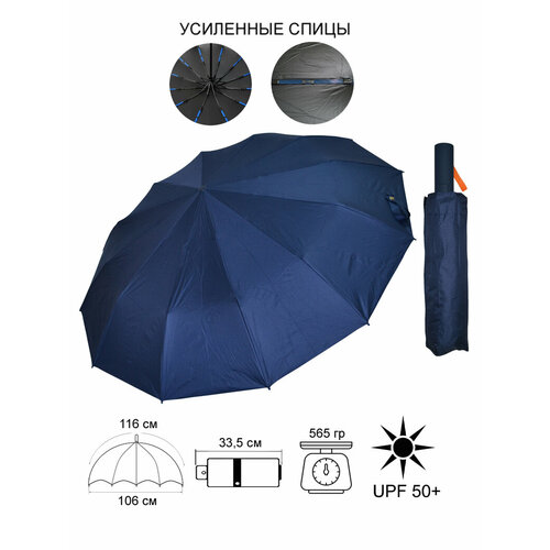 Зонт Ame Yoke, синий