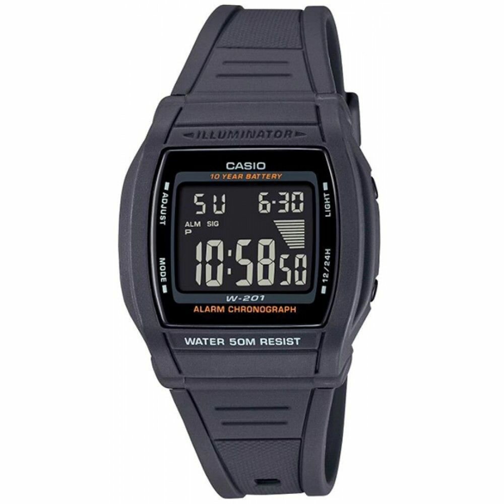 Наручные часы CASIO W-201-1B