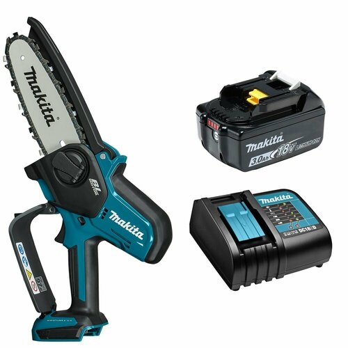 фото Пила цепная аккумуляторная 15см 18в li-ion 1х3ач и з/у makita duc150sf