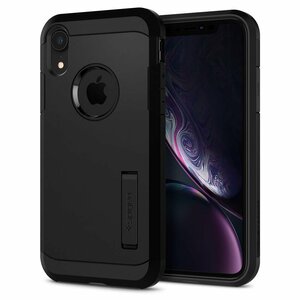 Ударопрочный чехол SPIGEN для iPhone XR - Tough Armor - Черный - 064CS24876