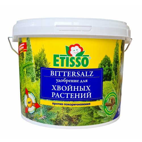 ETISSO (этиссо) Удобрение для хвойных растений (подкормка, профилактика покоричневения и восстановление), 3 кг (Германия)