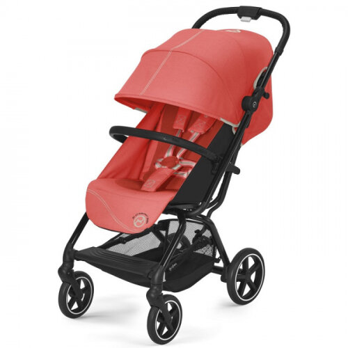 Прогулочная коляска Cybex 522004469 Eezy S+ 2 BLK Hibiscus Red