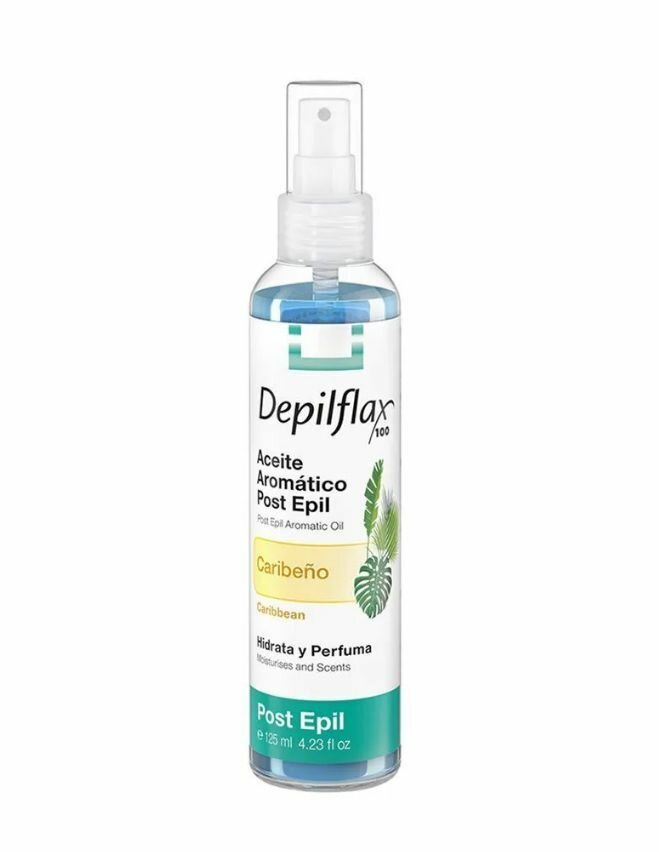 Depilflax, Масло Карибский бриз после депиляции, 125 мл.