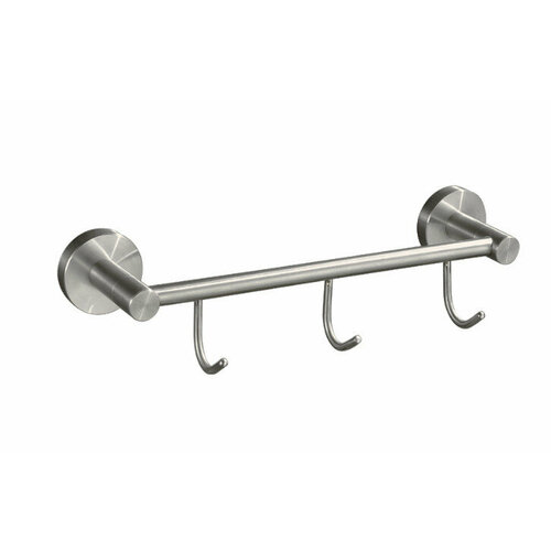 Вешалка GFmark 80204 сатин с тремя крючками прямая 1392₽