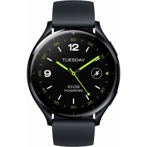 Смарт-часы Xiaomi Watch 2 черный с черным ремешком BHR8035GL 2223000₽