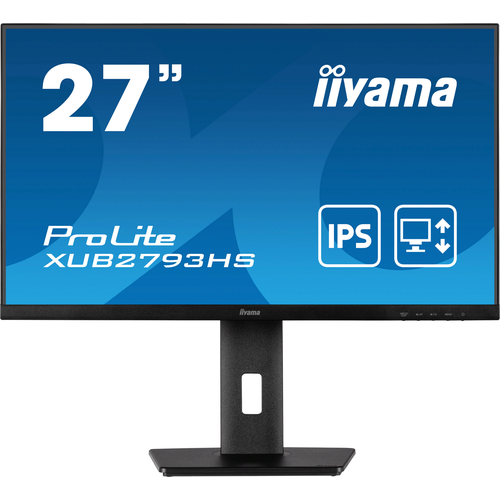 Монитор Iiyama 27 ProLite черный IPS LED 04ms 169 HDMI MM матовая HAS Piv 13001 250cd 178гр178гр 1920x1080 115Hz DP FHD USB 57кг 2309900₽