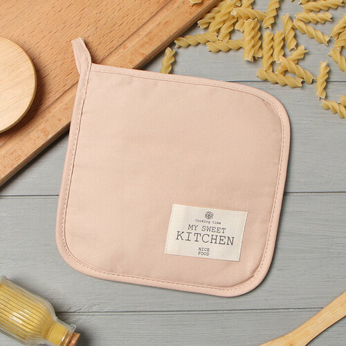 Прихватка ЭтельKitchen цв бежевый 19х19 саржа100 хл 545₽