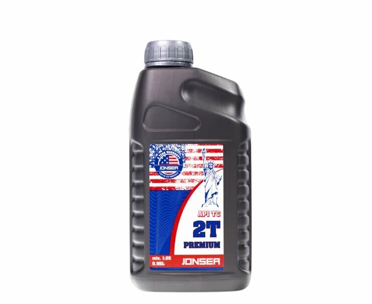 фото Масло для двухтактных моторов Jonser 2T Супер Premium", 0,6 литра