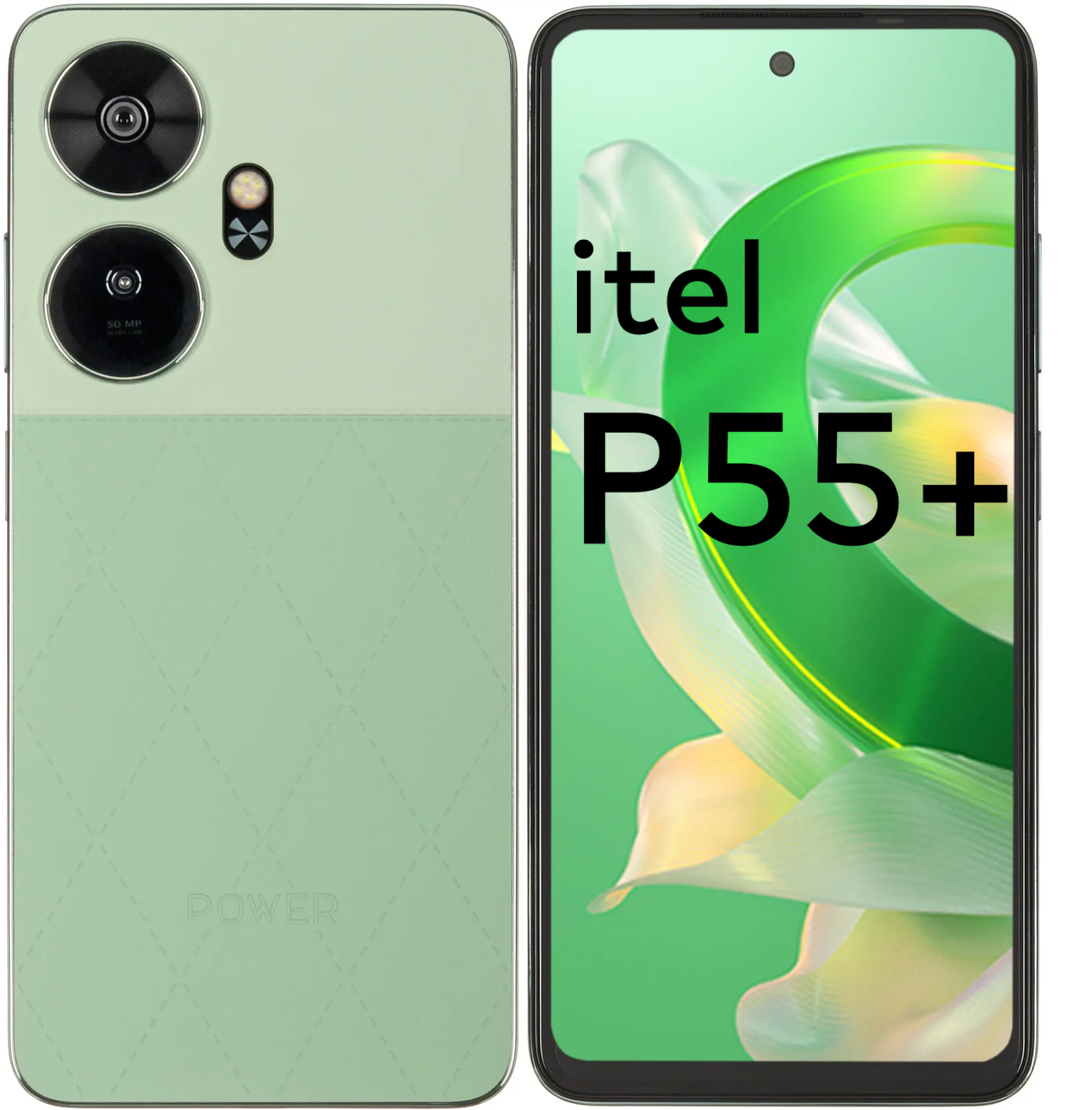 Смартфон itel P55+ 8+256 ГБ Royal Green, зеленый