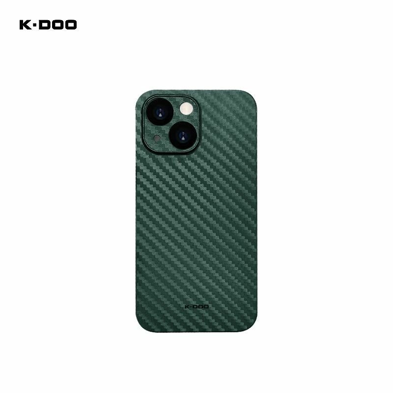 Чехол ультратонкий K-DOO Air Carbon iPhone 13, зеленый