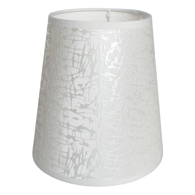 Абажур светпром ткань пленка ПВХ Е14х40Вт паутинка