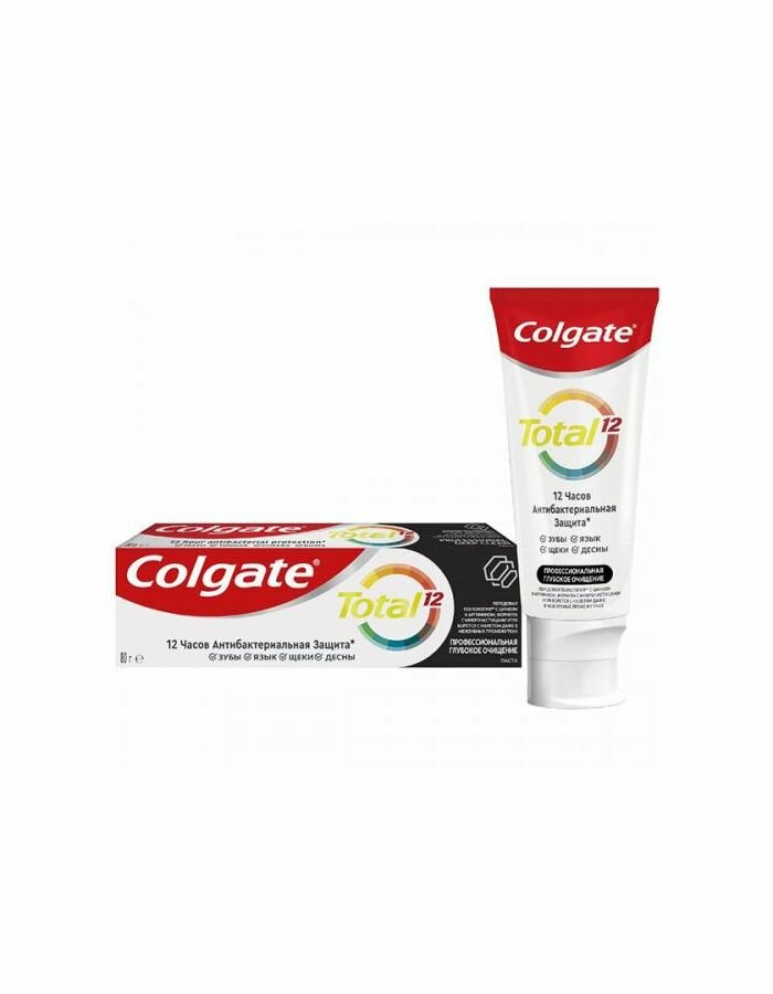 Паста зубная Colgate Total 12 Профессиональная Глубокое очищение, 80 г, 1 шт