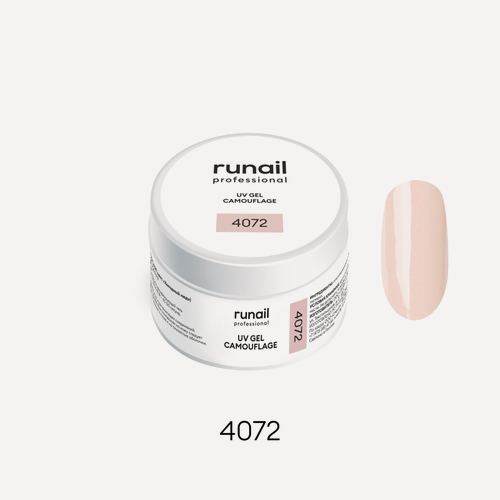 Изображение товара RuNail, Камуфлирующий UV-гель, холодный нюд, 15 г