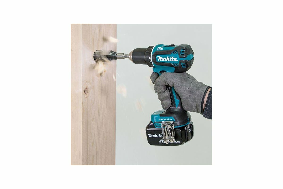 Дрель акк MAKITA DDF485SYE 18В, 2х1.5 АчLi-ion, БЗП-13мм, 0-500\\1900об\\м, 50\\25Нм - фото №3