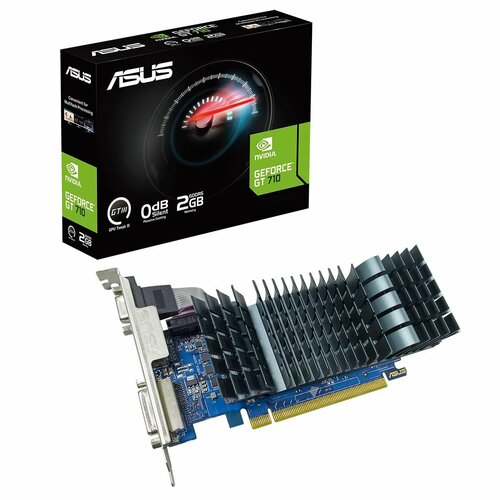 Видеокарта ASUS GT710-SL-2GD5-BRK-EVO GT710 VGA DVI HDMI2GD5 6686₽