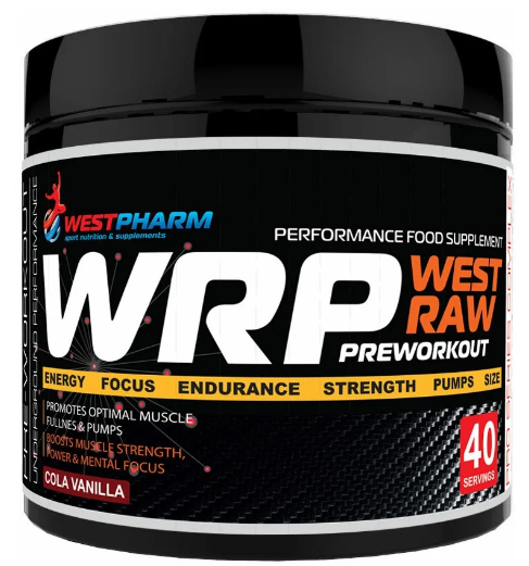 Предтренировочный комплекс WRP 320 гр (WestPharm) Кола-ваниль