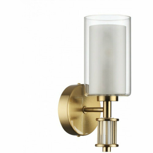 фото Настенное бра odeon light saga 5088/1wa, e14, 40вт, кол-во ламп:1шт, бронза